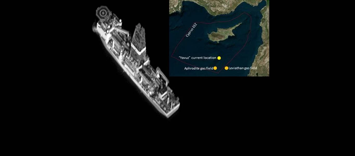 Ισραηλινοί δορυφόροι εντόπισαν το Yavuz νότια της Κύπρου: Κινείται σαν τον κλέφτη - Ποιος ο ρόλος της ΕΝΙ